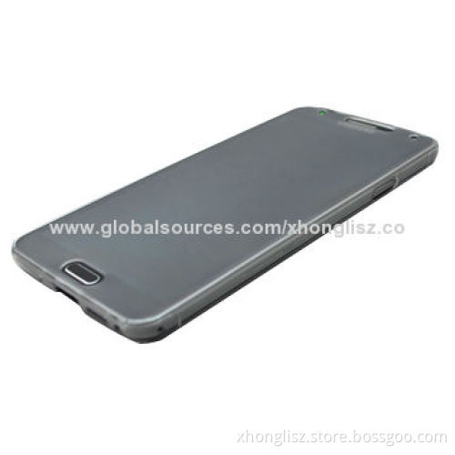Double-sided Protector Clear PC Case for Samsung S5, Soft and Comfortable